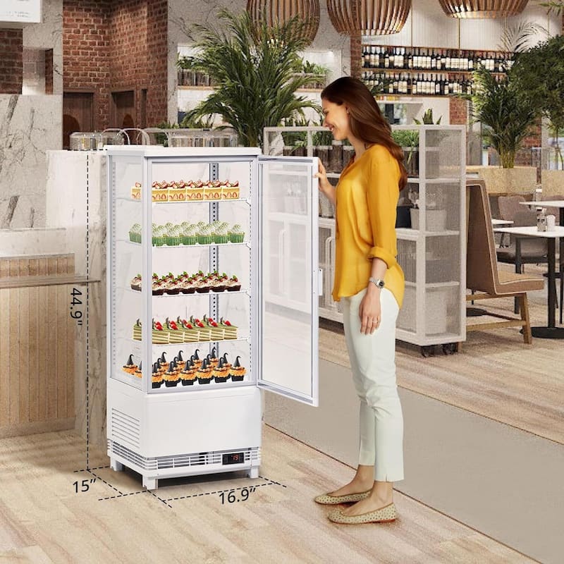 Refrigerated Display Case, 3.5 Cu.Ft
