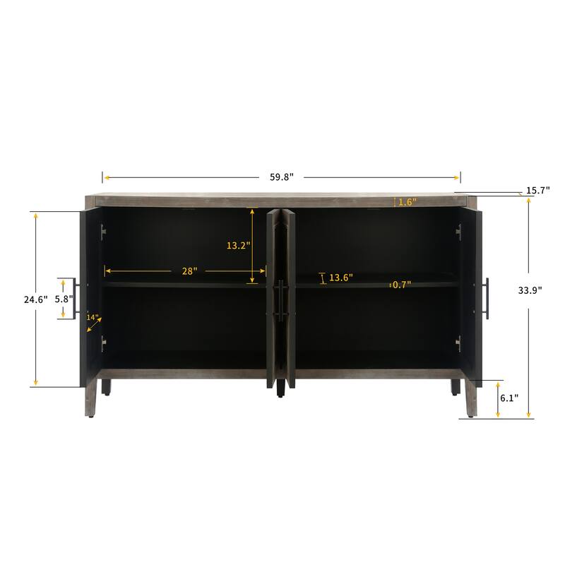 Cabinet with 4 Doors