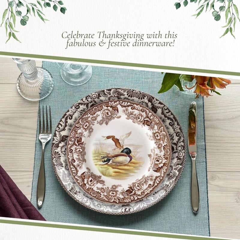 Spode Woodland Soup Plate