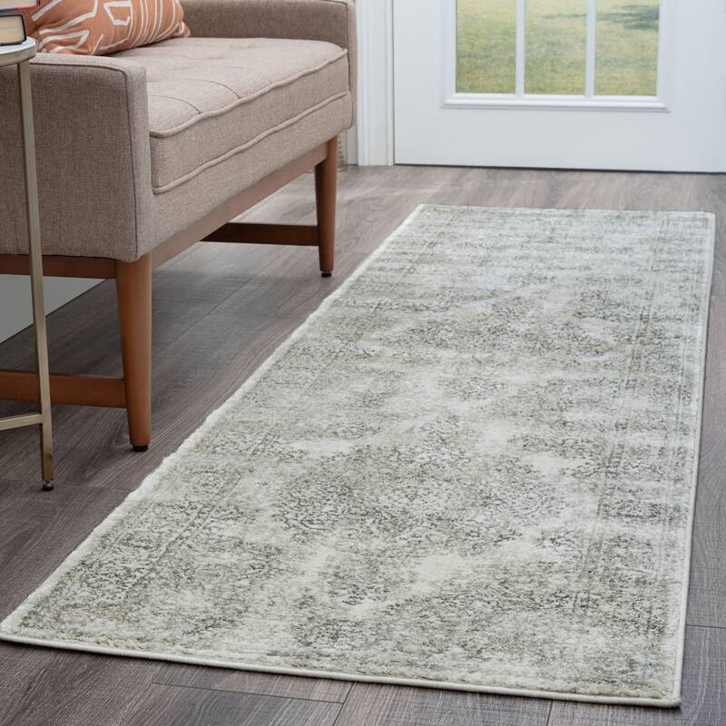 Genesis Farmhouse Medallion Indoor Area Rug