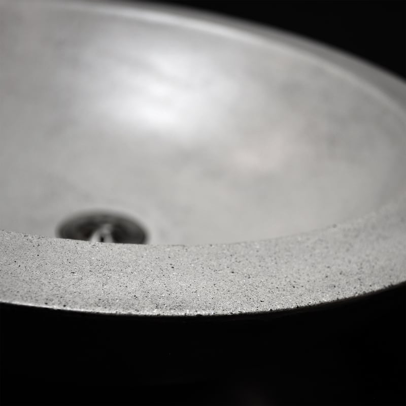Morro 17-inch NativeStone Vessel Bathroom Sink - 17" x 5"