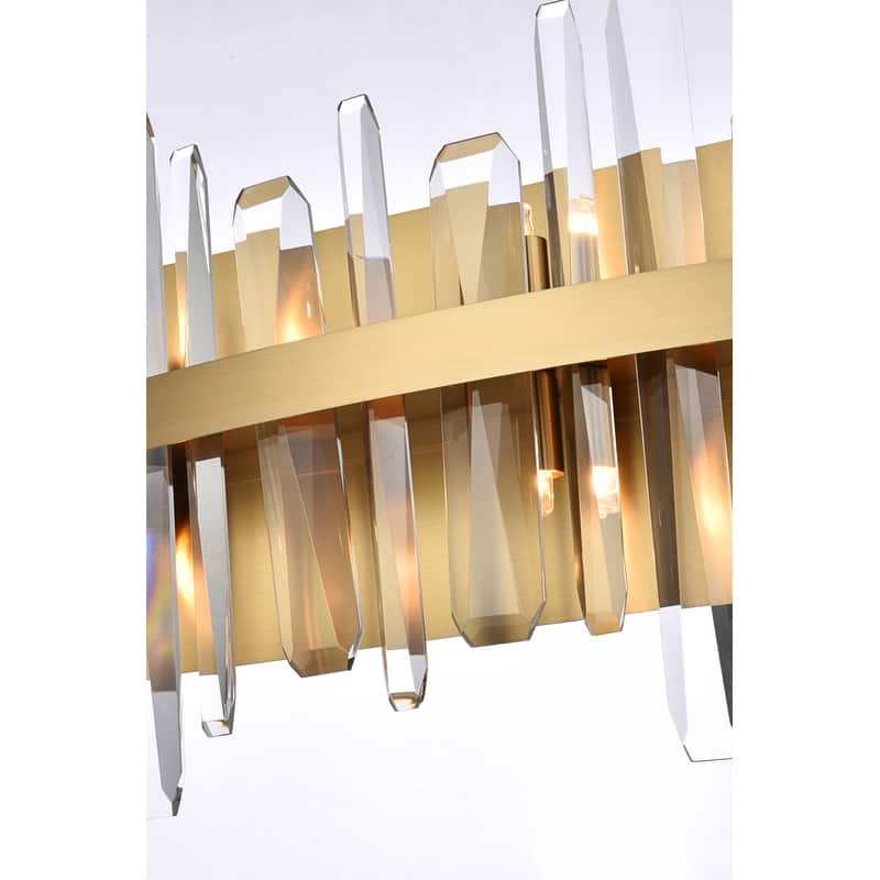 Indigo Home 24 inch crystal bath sconce
