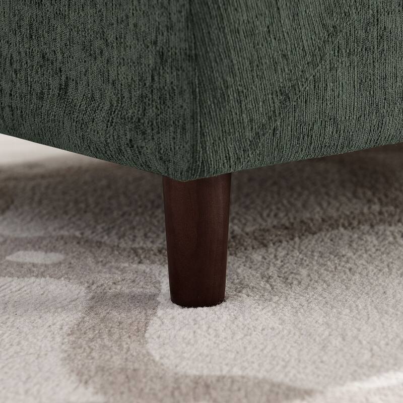 Modern rectangular Pet sofa with backrest and armrests