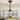 Warehouse of Tiffany Jovanni 23 Inch Chrome Finish Ceiling Fandelier Crystal 6-Light with Remote