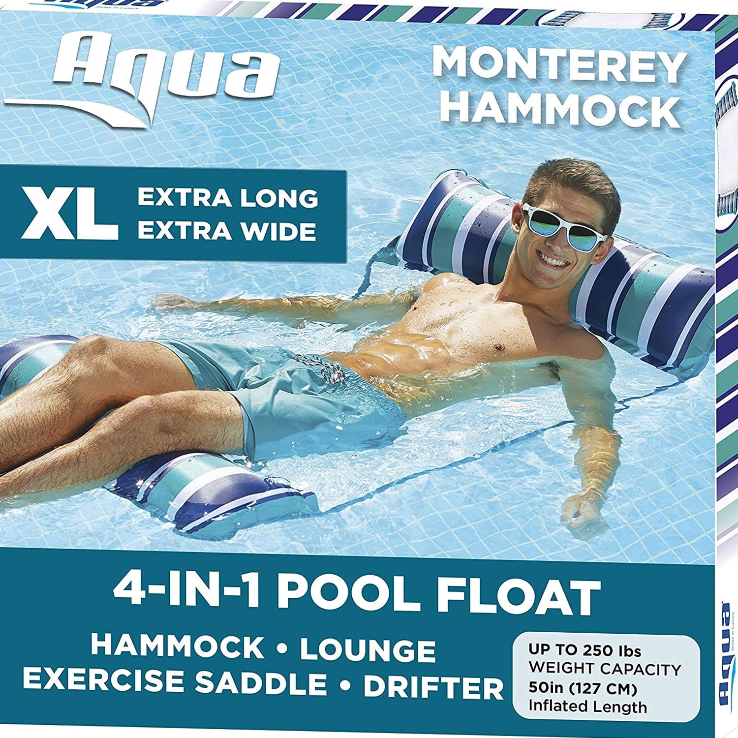 Monterey hammock best sale inflatable pool float