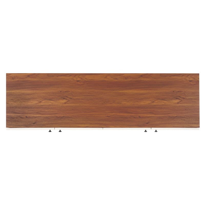 SAFAVIEH Home Mayln 4 Door Sideboard/Mediastand - 63Wx18Dx32H