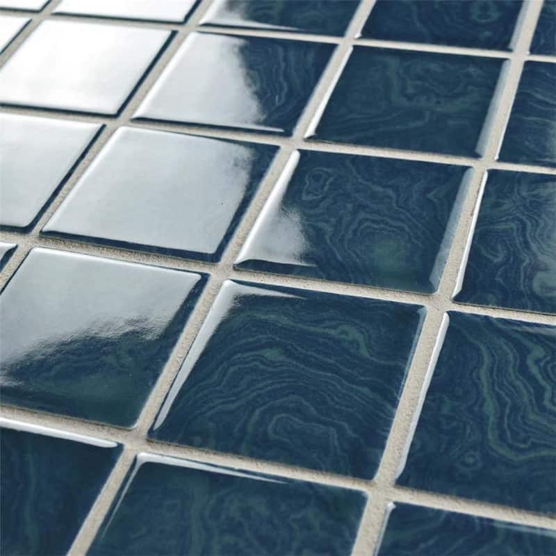 Merola Tile Resort Coral Blue 12" x 12" Porcelain Floor and Wall Tile