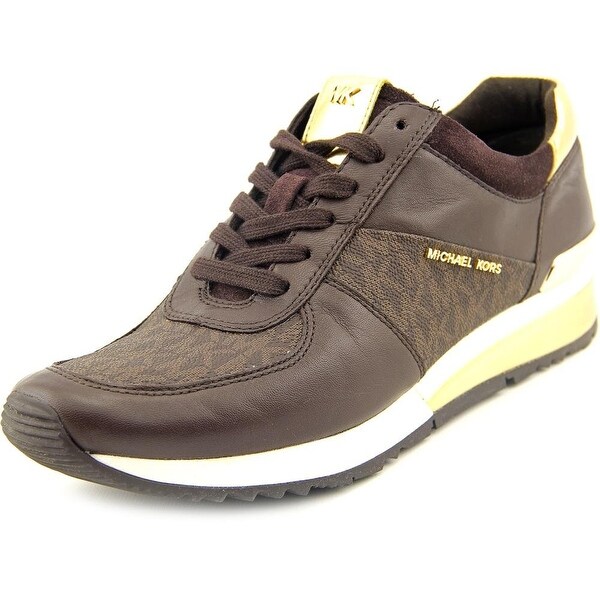 allie leather and canvas sneaker