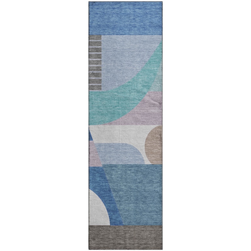 Premium Washable Super Soft Abstract Geo Mayfield Rug