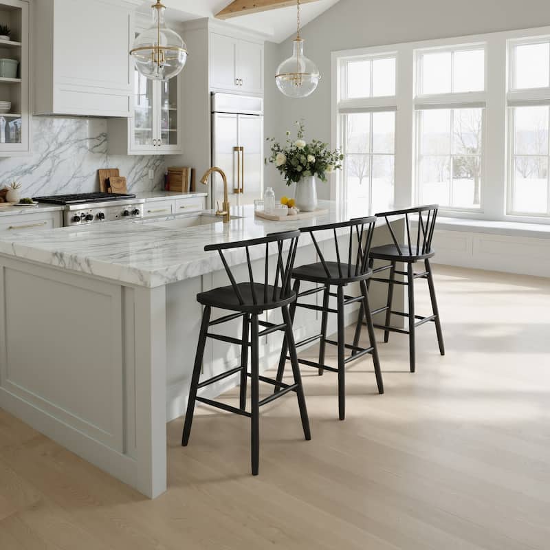 Stenger Barstool Black - Black