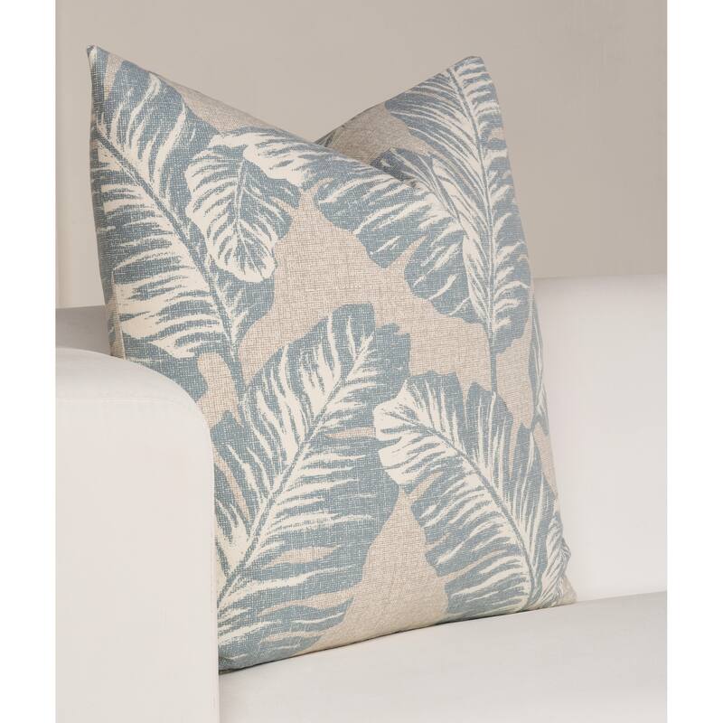 Magnolia Tropical Tapestry Washed Cotton Accent Pillow