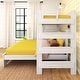 preview thumbnail 12 of 10, Max and Lily Farmhouse Twin over Queen L Shaped Bunk Bed