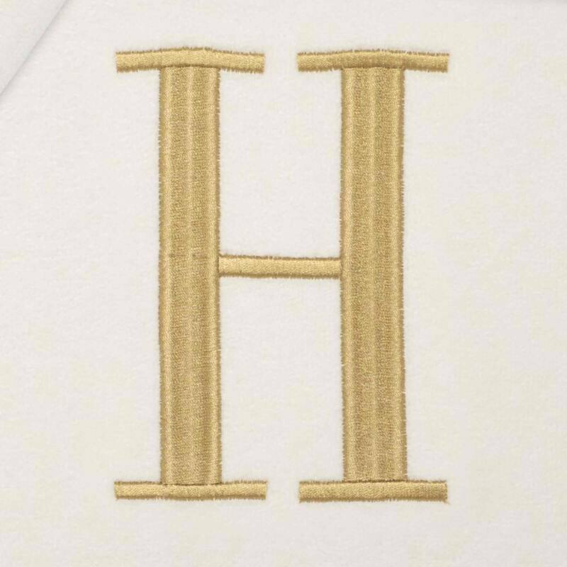 Avanti IVR/GLD Monogram 3-Piece Towel Set