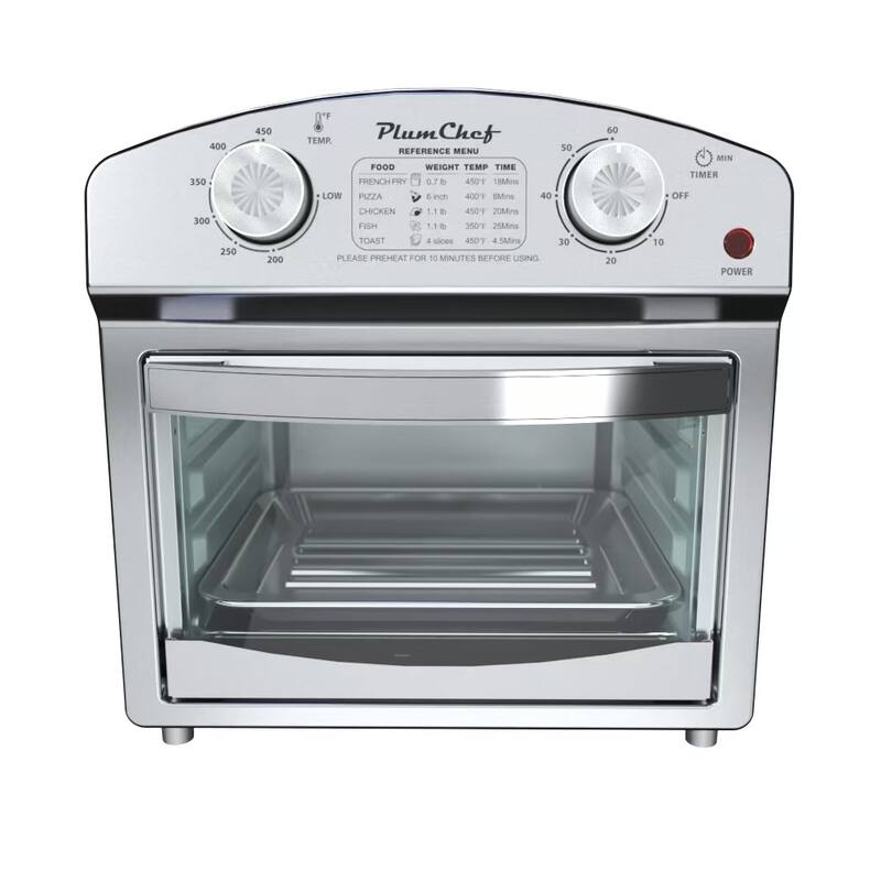 Anmytek 7-in-1 Convection Toaster Oven 12.5 Quart 1500W Stainless Steel 5 Pre-Set