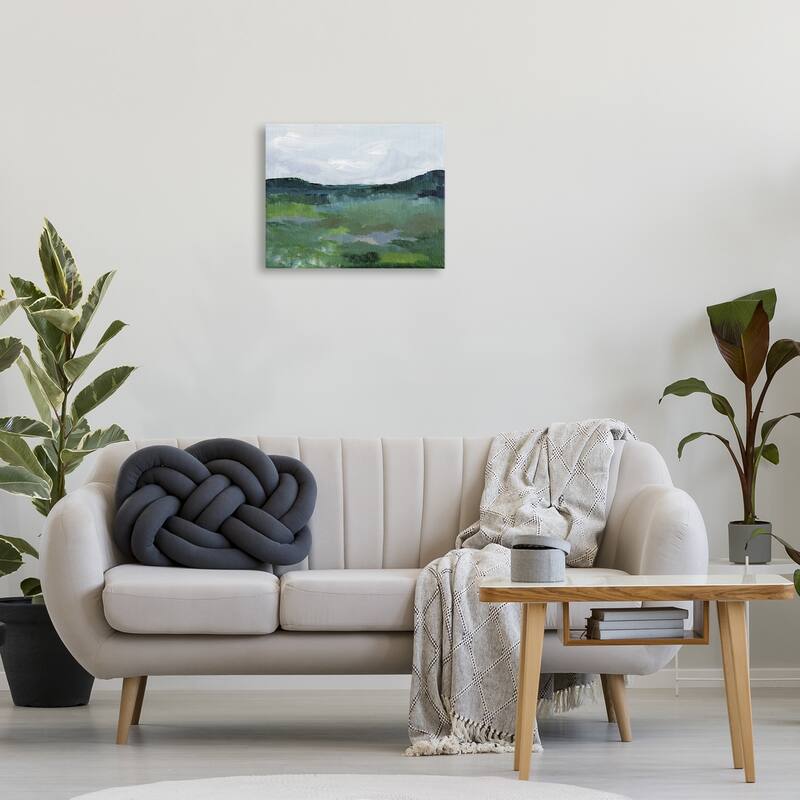 Stupell Brushed Tranquil Landscape Canvas Wall Art Design By Nikita Jariwala