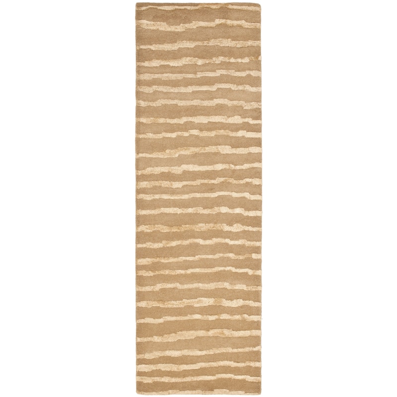 SAFAVIEH Handmade Soho Vitaliana Stripes N.Z. Wool Rug