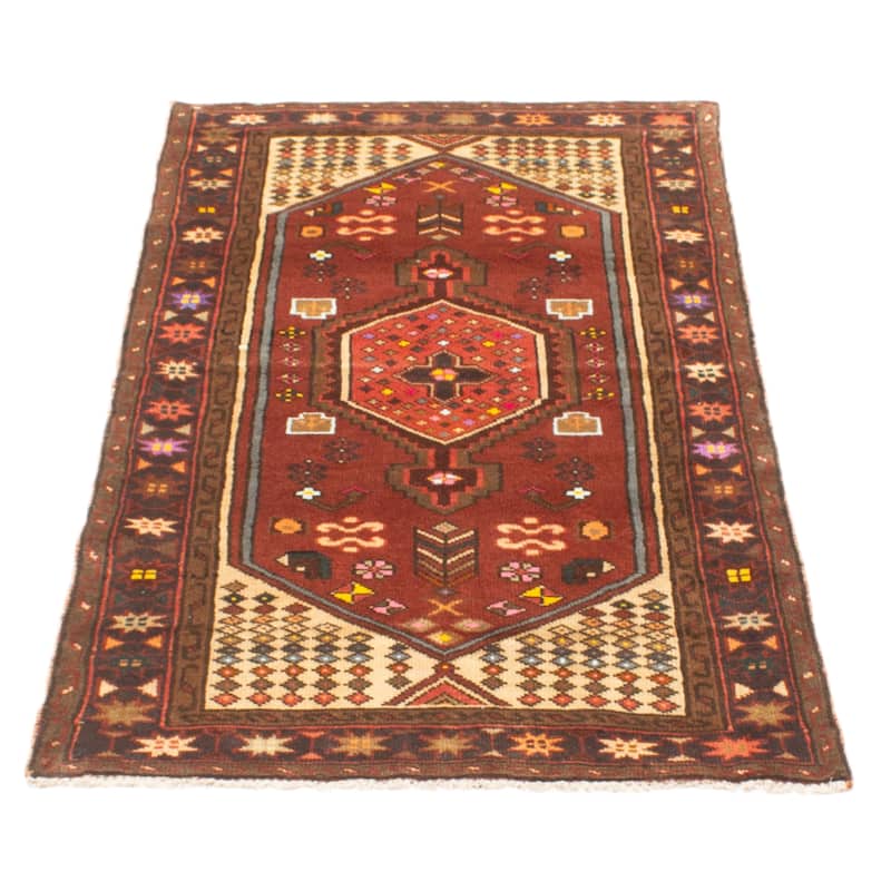 ECARPETGALLERY Hand-knotted Andelz Red Wool Rug - 3'1 x 5'3