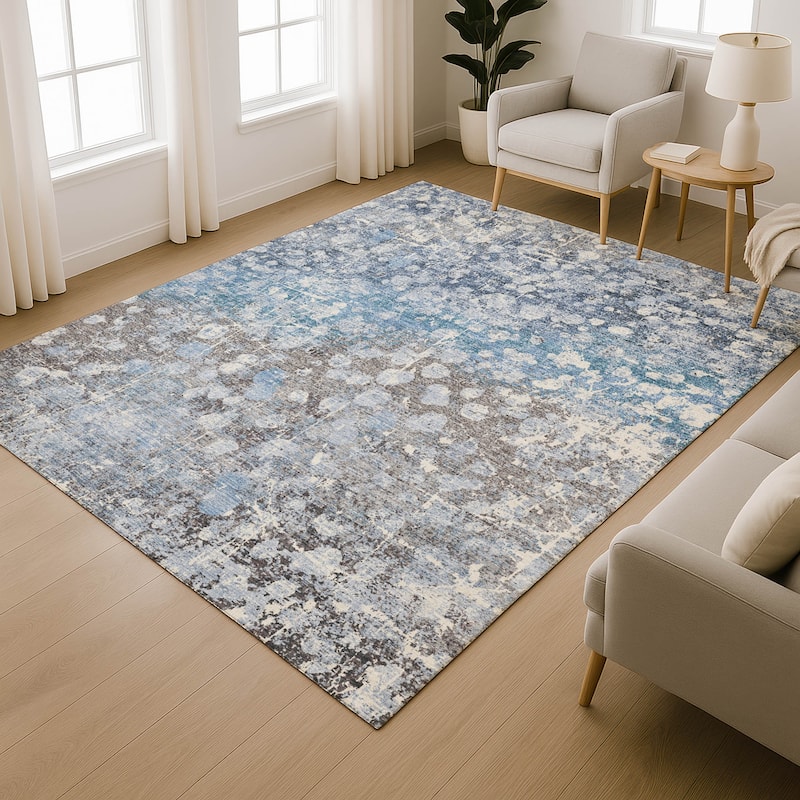 Premium Washable Super Soft Modern Splatter Mayfield Rug