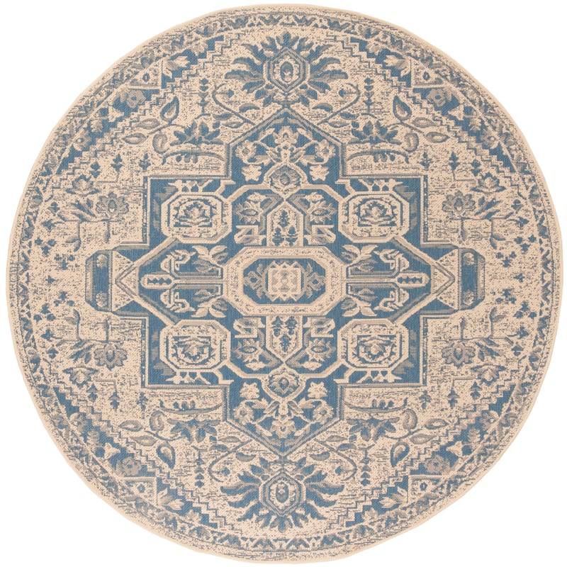 SAFAVIEH Beach House Caoimhe Indoor/ Outdoor Patio Backyard Rug