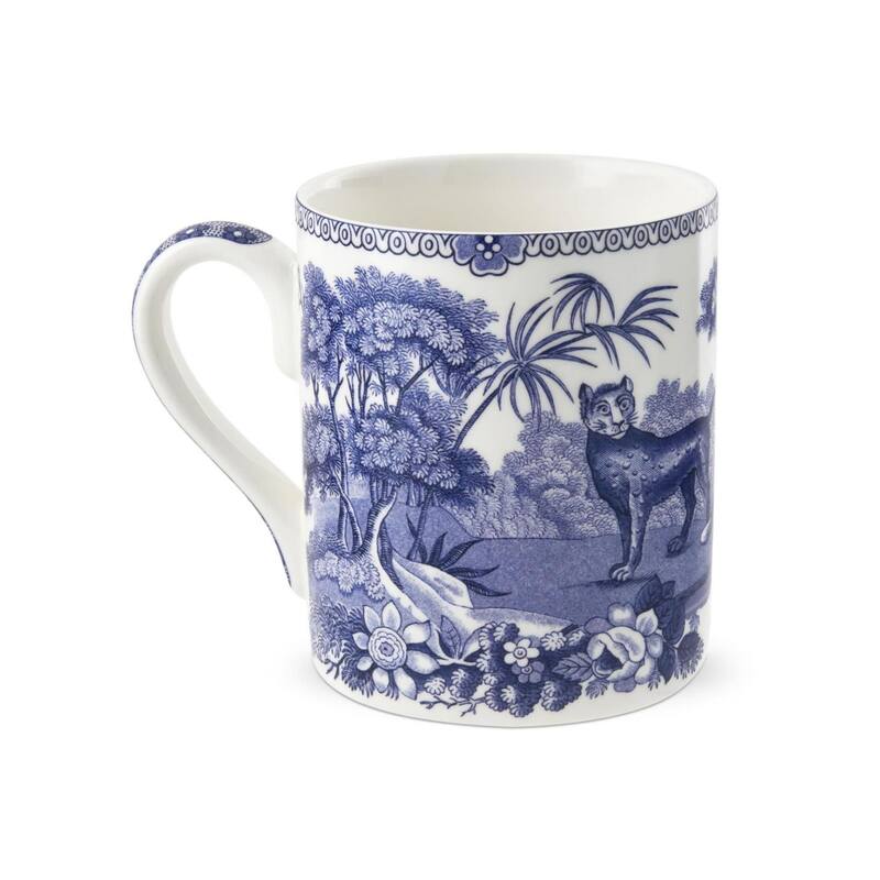 Spode Blue Room Aesops Fable Mug - 16 oz