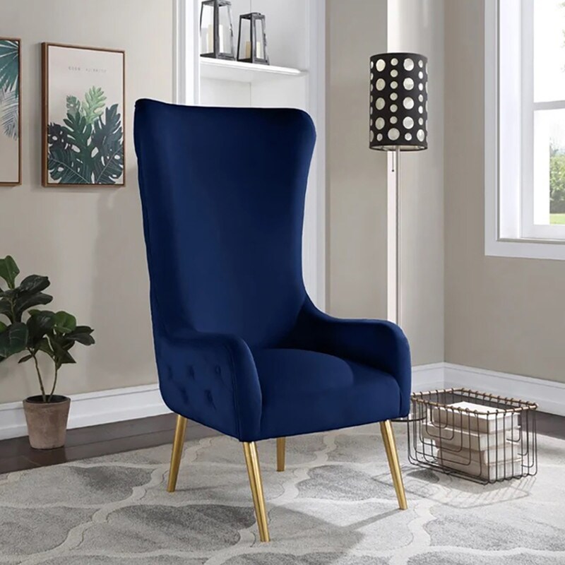 High back accent chair with arms 2025
