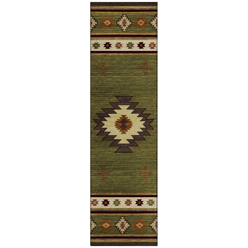 Indoor/ Outdoor Sonora Global Traditional Washable Rug