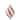 Set of 2 White and Red Glitter and Beads Striped Finial Glass Christmas Ornaments 5.5"