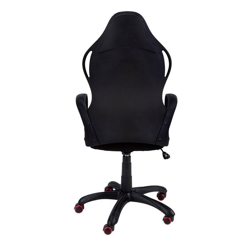 Polyester Gaming Office Chair with Adjustable Height and 360° Swivel
