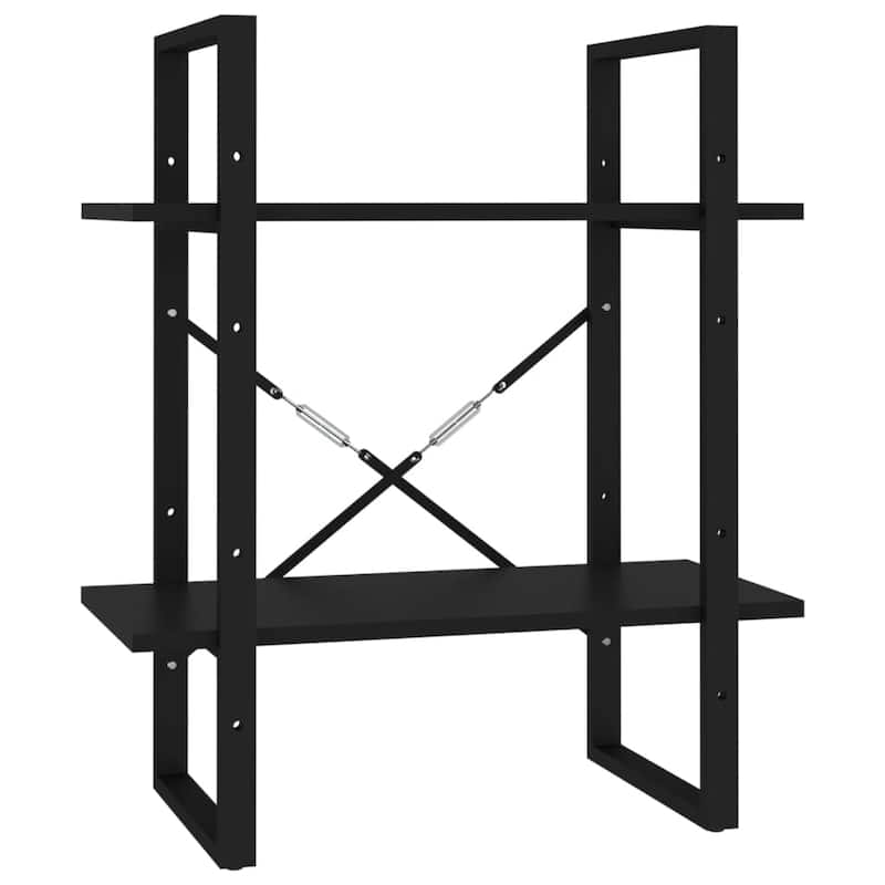 vidaXL Bookshelf Book Cabinet Shelving Unit for Living Room Engineered Wood