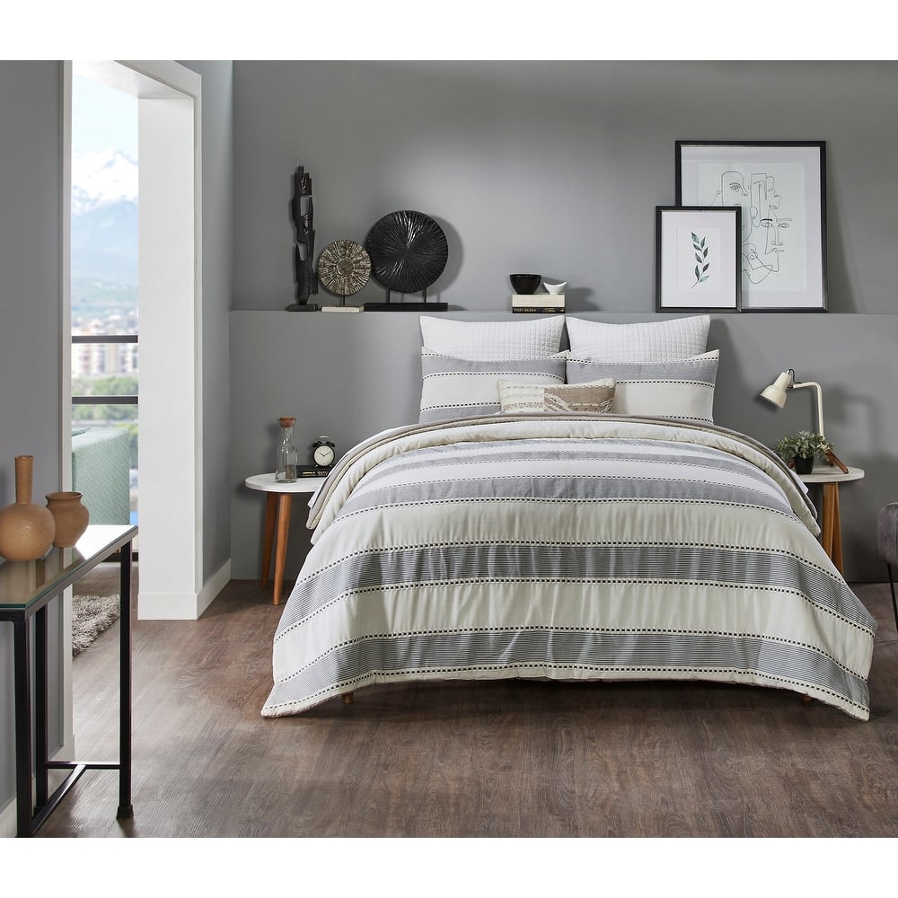 Better Trends Janson Collection Poly/Cotton Comforter Set with Sham - Absorbent, Moisture-Wicking, Machine Washable, Tumble Dry