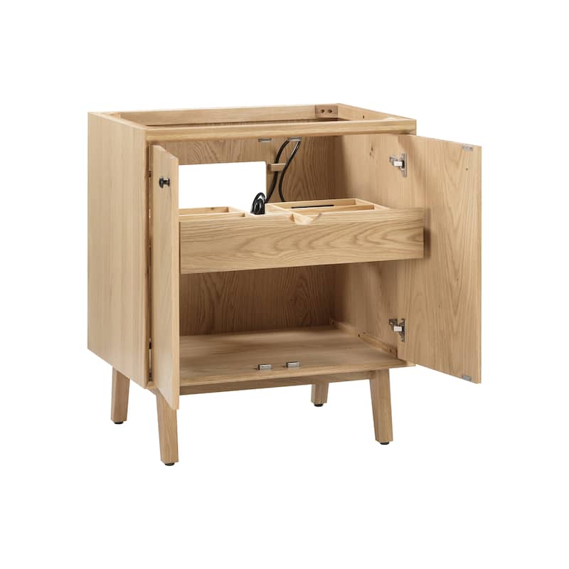 Avanity Adele 30 in. Vanity Only in Natural Oak finish
