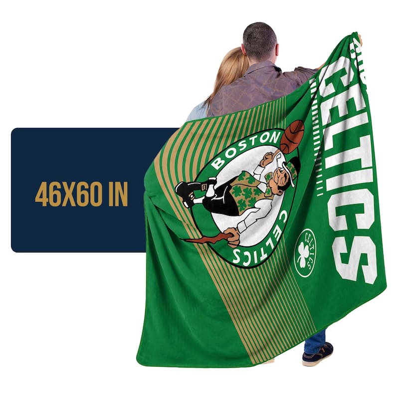 NBA Boston Celtics 60" x 80" Raschel Throw Blanket