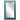 Black on Blue Metallic Shagreen Leather Framed Beveled Mirror - 80" x 48" x 3"