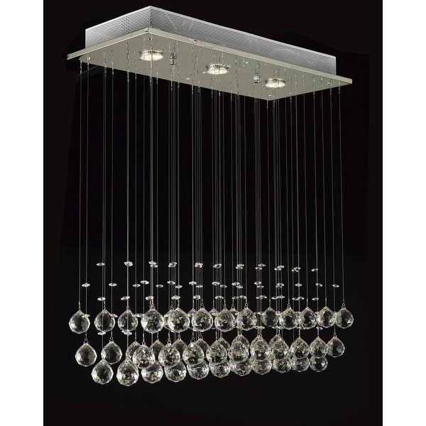 Modern Crystal Ball Chandelier Raindrop Light Lighting Fixture Modern Crystal Ball Chandelier Raindrop Light Lighting Fixture