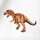 preview thumbnail 3 of 18, Sweet Kids 100% Polyester SUPER PLUSH Double Brushed Hooded Bathrobe - DINO