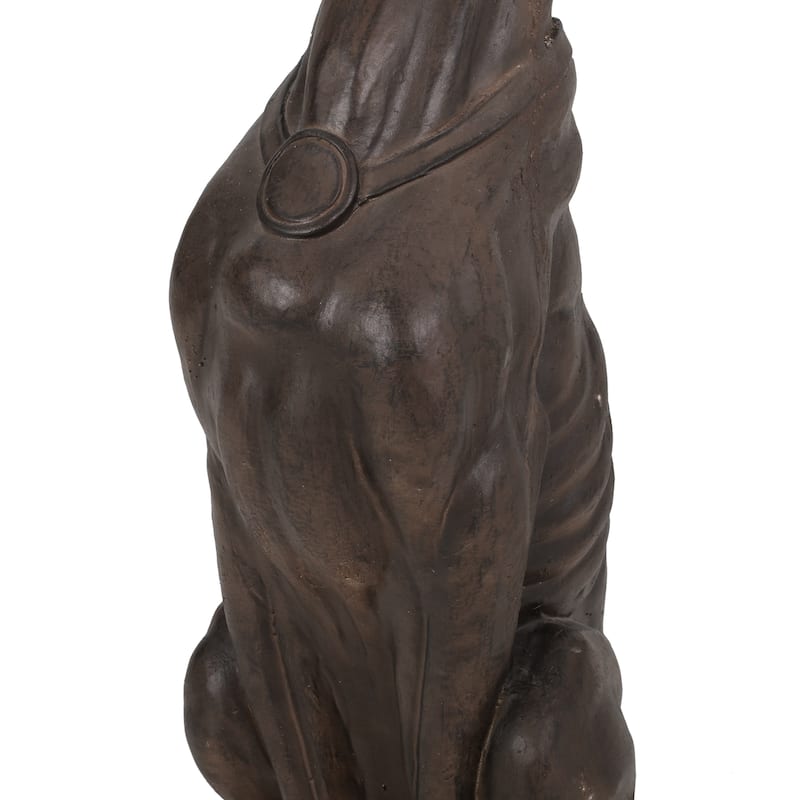 Brandbury Greyhound Dog Statue by Christopher Knight Home