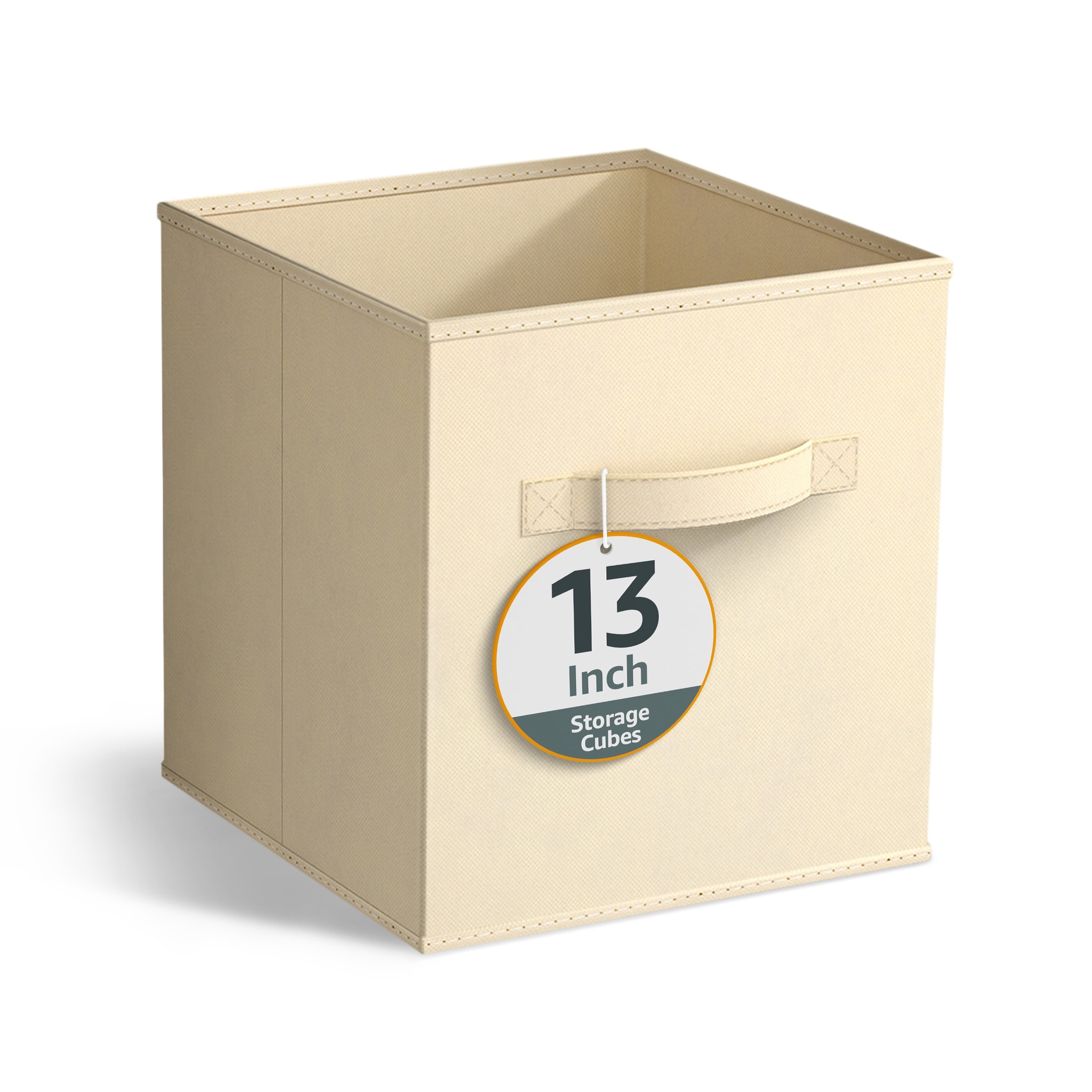 Sorbus 13" Foldable Storage Cube Basket Lightweight Organization Solutions - Single Pack - 13" L x 13" W x 13" H