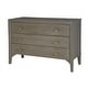 preview thumbnail 1 of 3, Rockport 46 in. W Rectangular Wood 3 Drawer Dresser Warm Gray/Greenish