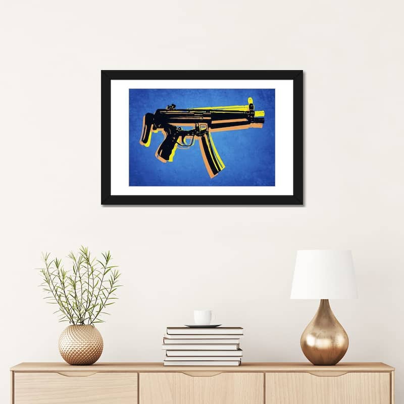 iCanvas "MP5 Sub Machine Gun" by Michael Tompsett