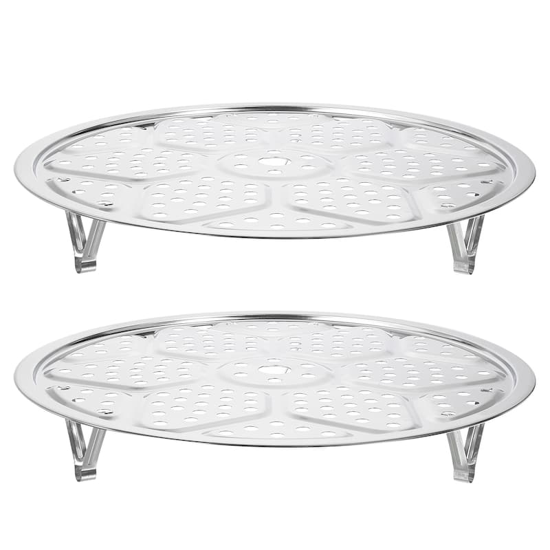 Stainless Steel Steamer Rack Insert Stock Pot Steaming Tray