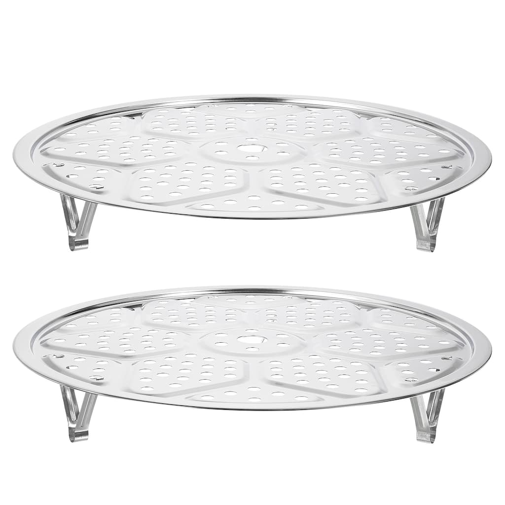 Stainless Steel Steamer Rack Insert Stock Pot Steaming Tray