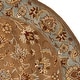 preview thumbnail 32 of 46, SAFAVIEH Handmade Heritage Traditional Brown/ Blue Wool Rug