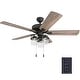 preview thumbnail 4 of 8, 52" Prominence Home Briarcrest Bronze Farmhouse LED Ceiling Fan with Light, Remote Control