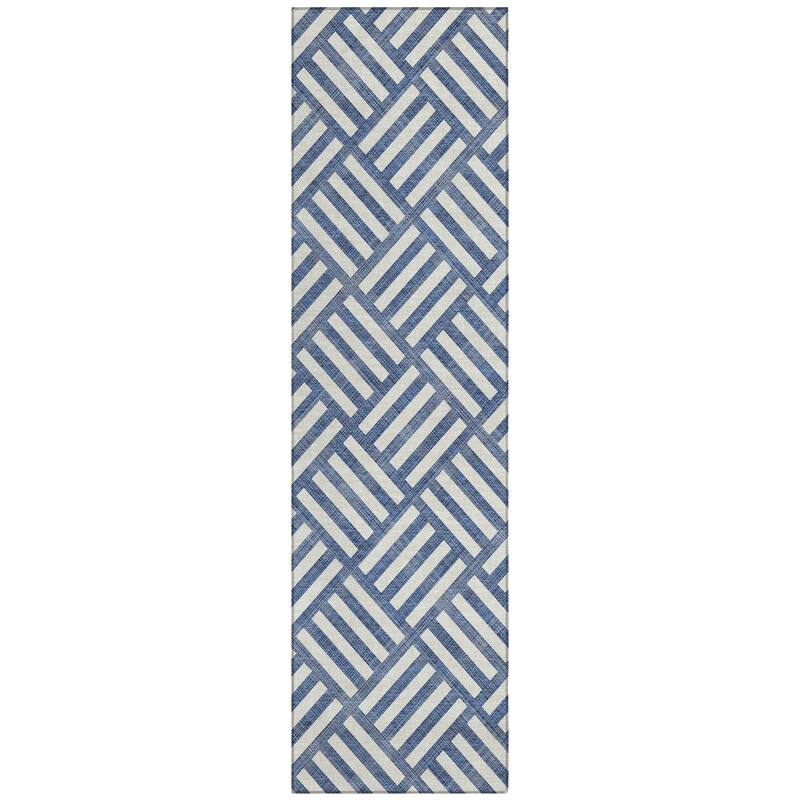 Machine Washable Indoor/ Outdoor Chantille Geo Modern Rug