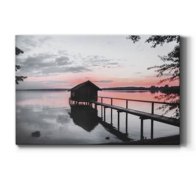 October Sunset Premium Gallery Wrapped Canvas - Ready to Hang