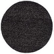 preview thumbnail 61 of 105, SAFAVIEH Handmade Natura Eduina New Zealand Wool Rug 6' Round - Black/Grey - Round
