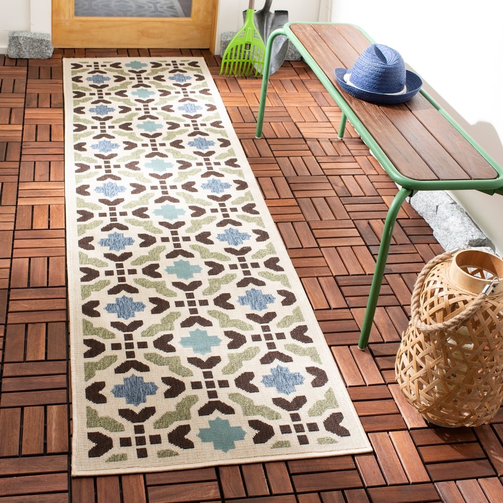 SAFAVIEH Veranda Ranu Indoor/ Outdoor Waterproof Patio Backyard Rug
