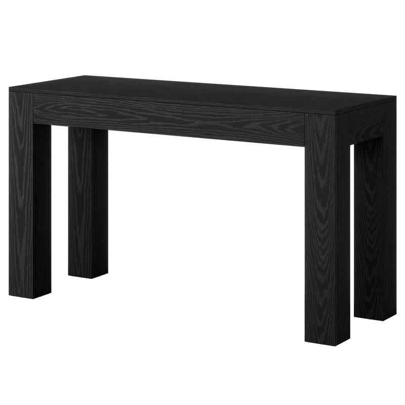 63" Rectangular Dining Table, Wooden Kitchen Table for Family Meals, Apartment & Small Spaces