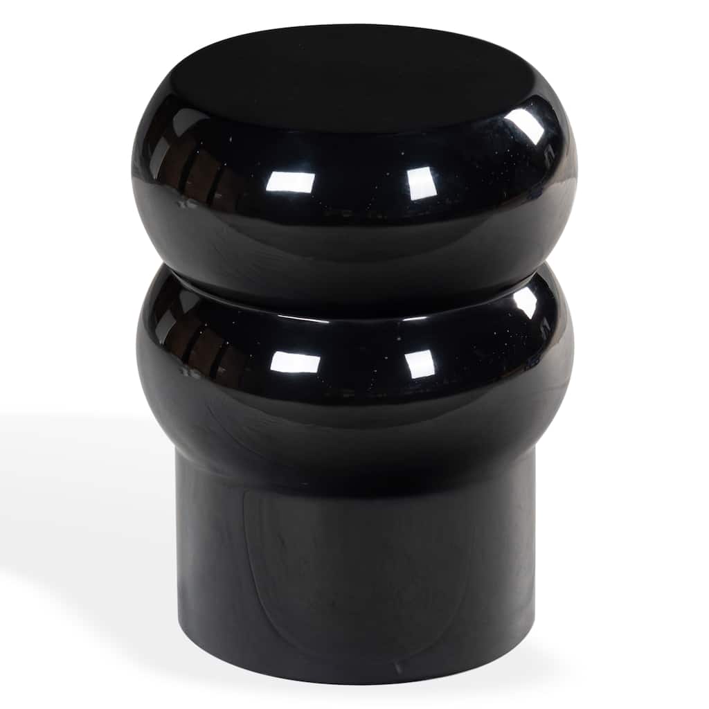 SAFAVIEH Couture Joyrosa Concrete Accent Table - 13"W x 13"D x 17"H