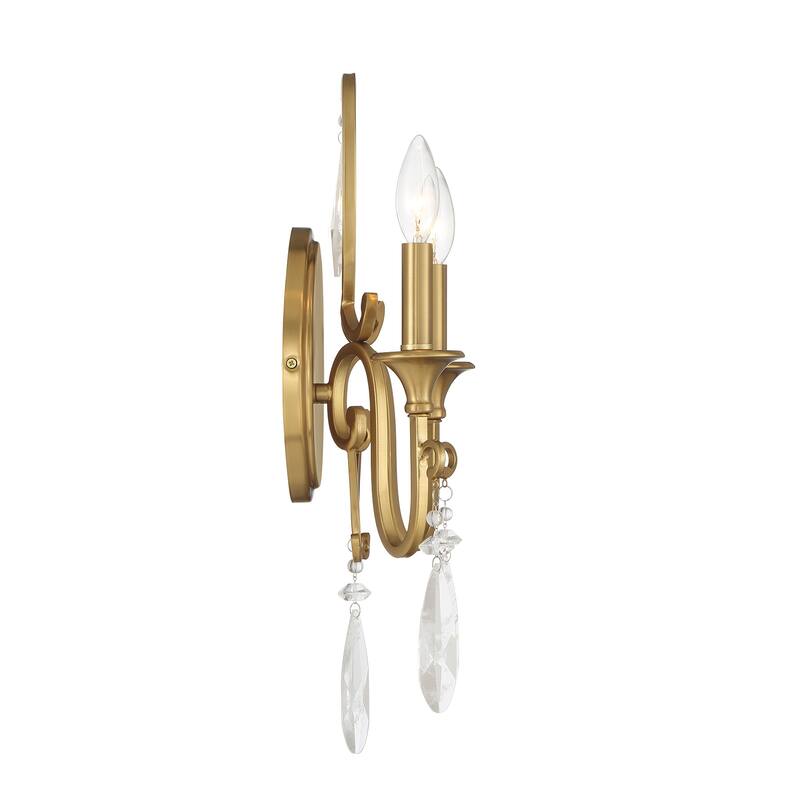 Savoy House 9-2704-2 Fairchild 2 Light 20" Tall Bathroom Sconce